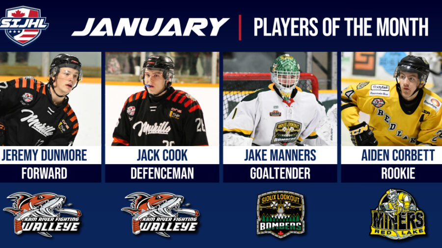 SIJHL January Players of the Month